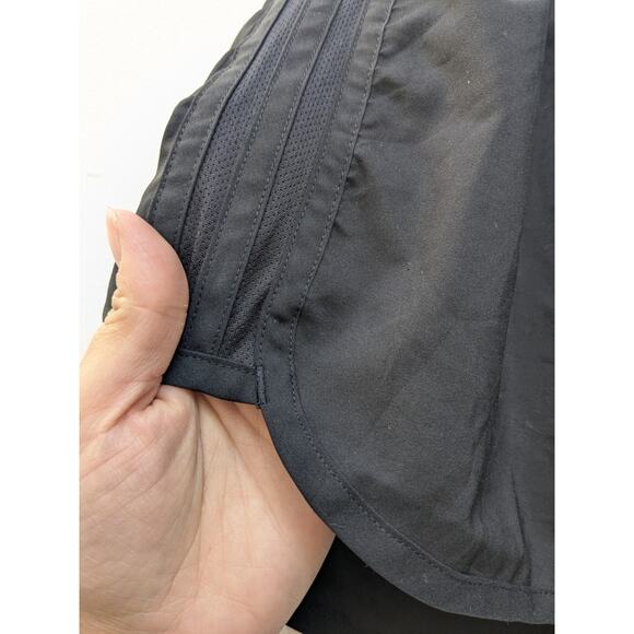 ADIDAS Women's Shorts Energy Running CLIMALITE Black Lined Size XL 3" - Picture 8 of 11
